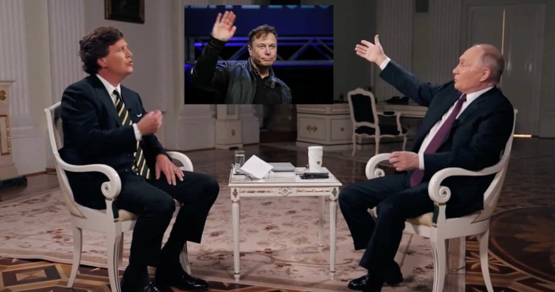 Путин, Карлсон и Маск