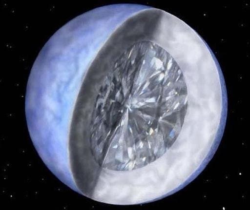 космический алмаз