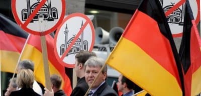 демонстрация в Германии против исламизации