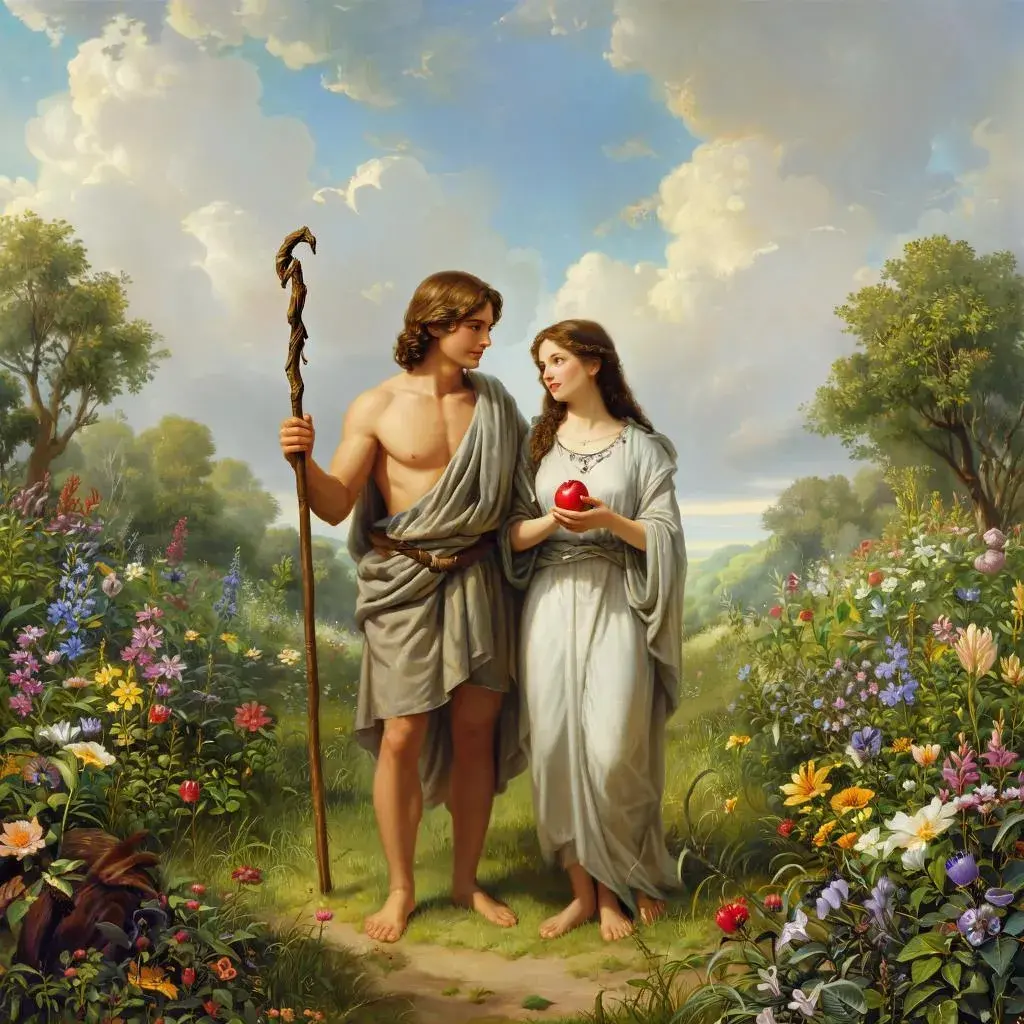 Мужчина и женщина - концепция Андрея Булатова