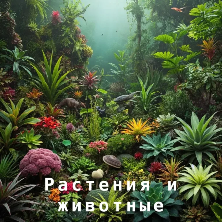 Растения и животные, развитие жизни на Земле