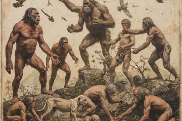 Происхождение человека из обезьяны