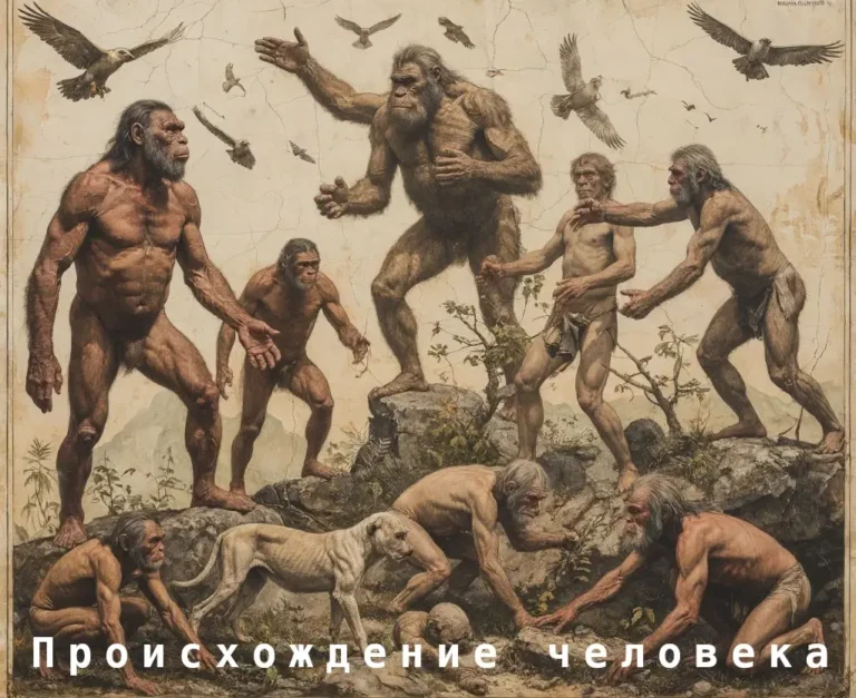 Происхождение человека из обезьяны