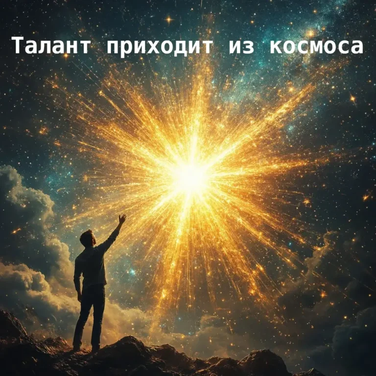 Талант и гениальность приходят из космоса
