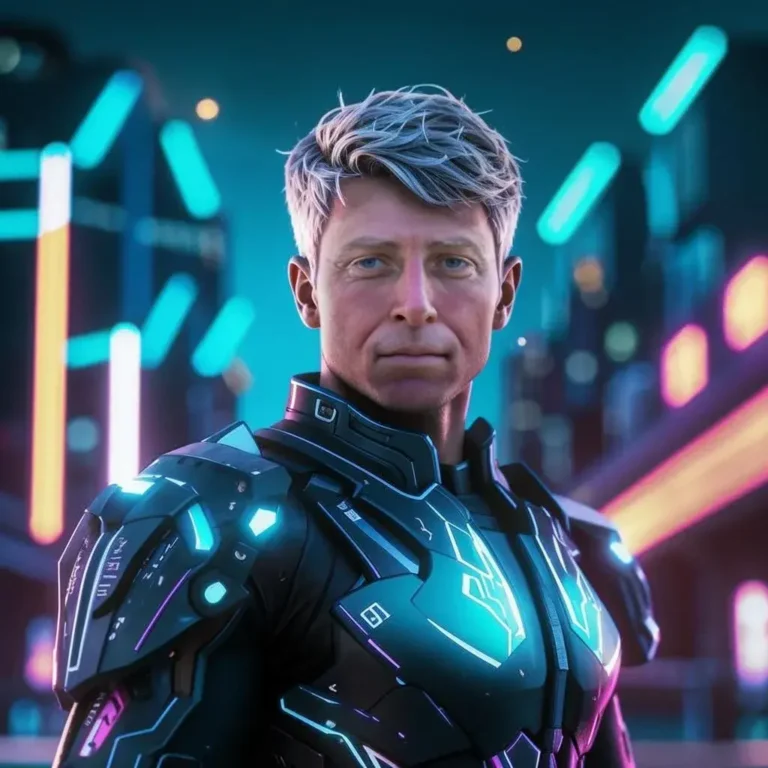 Билл Гейтс настоящий самурай - концепция Андрея Булатова