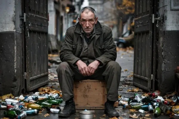 Как становятся бомжами? Концепция Андрея Булатова.