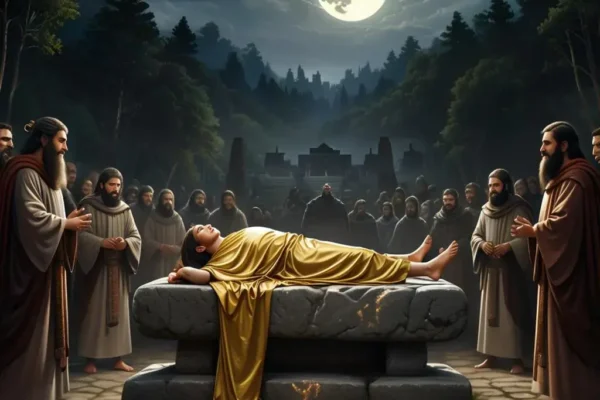 Жертвоприношение людей - концепция Андрея Булатова