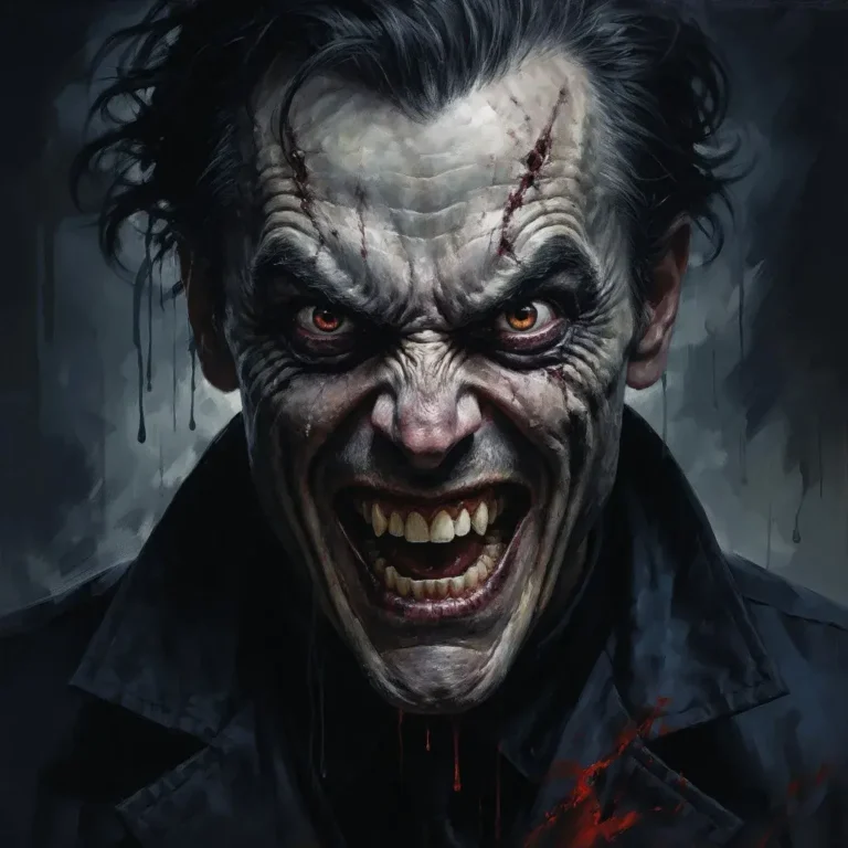 Безобразное лицо злодея - концепция Андрея Булатова