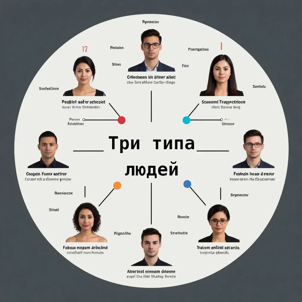 Три типа людей - концепция Андрея Булатова