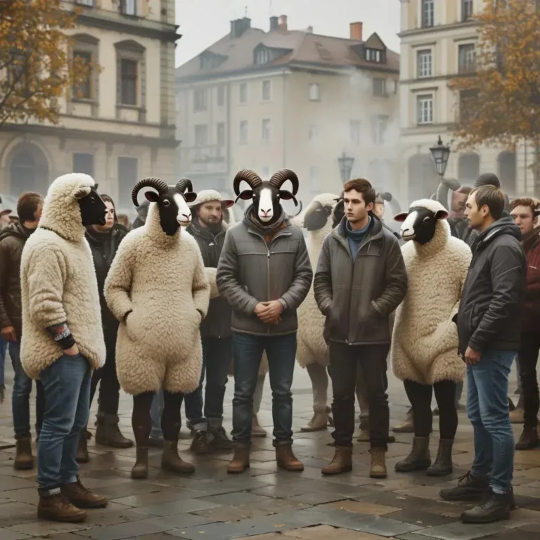 Как из людей делают баранов - концепция Андрея Булатова