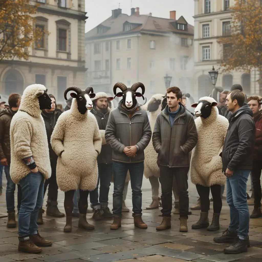 Как из людей делают баранов - концепция Андрея Булатова