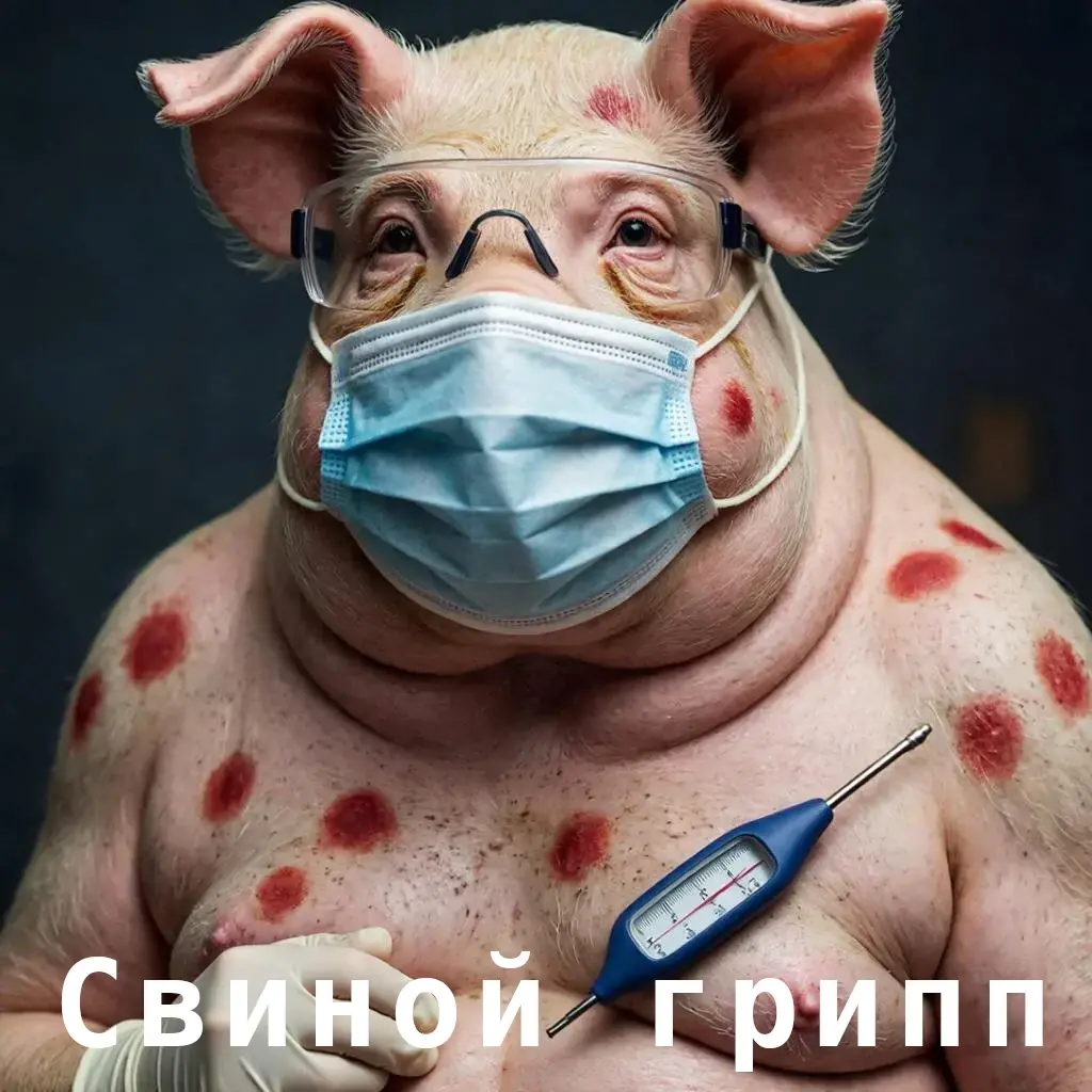 Свиной грипп - концепция Андрея Булатова
