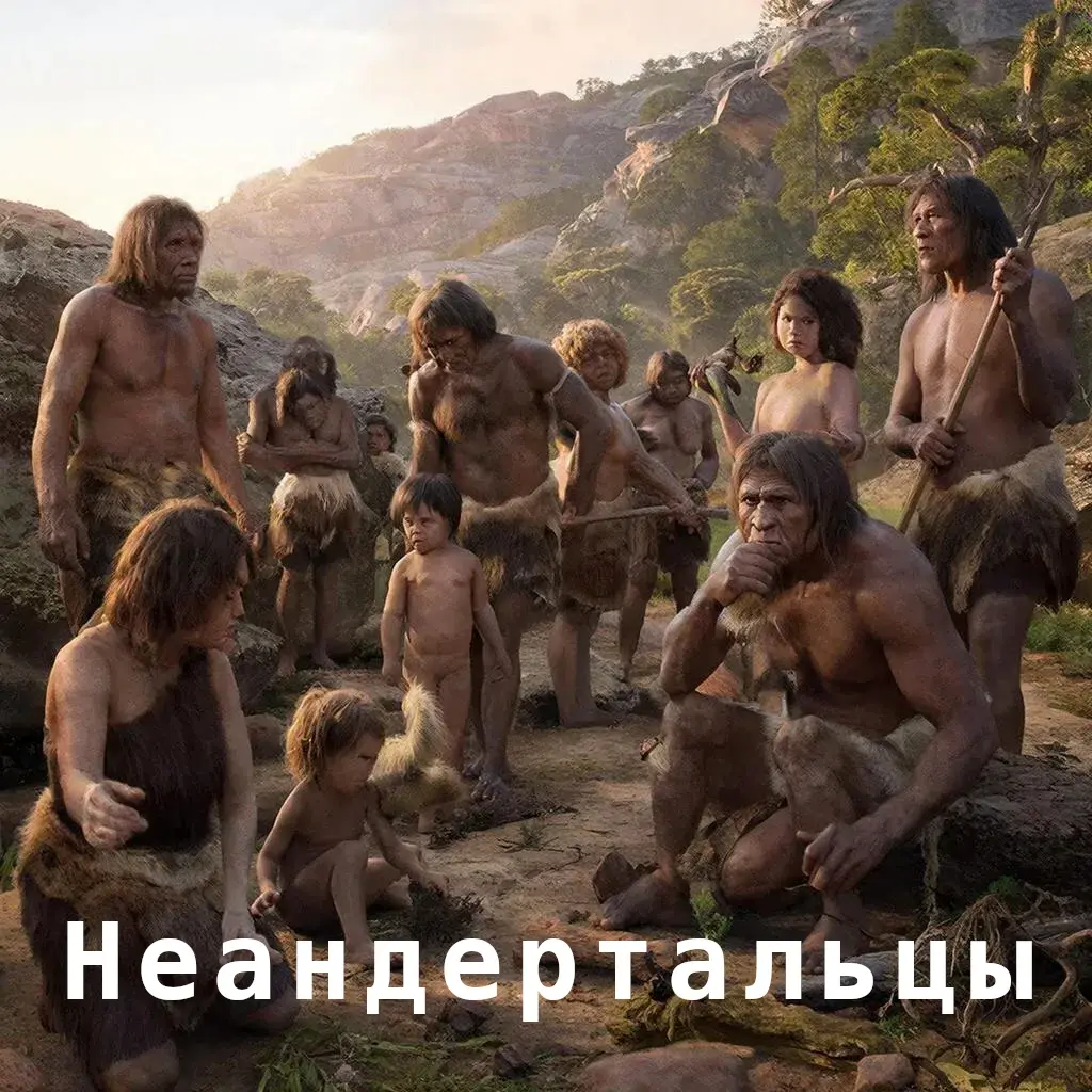 Неандертальцы, люди их убивали и ели