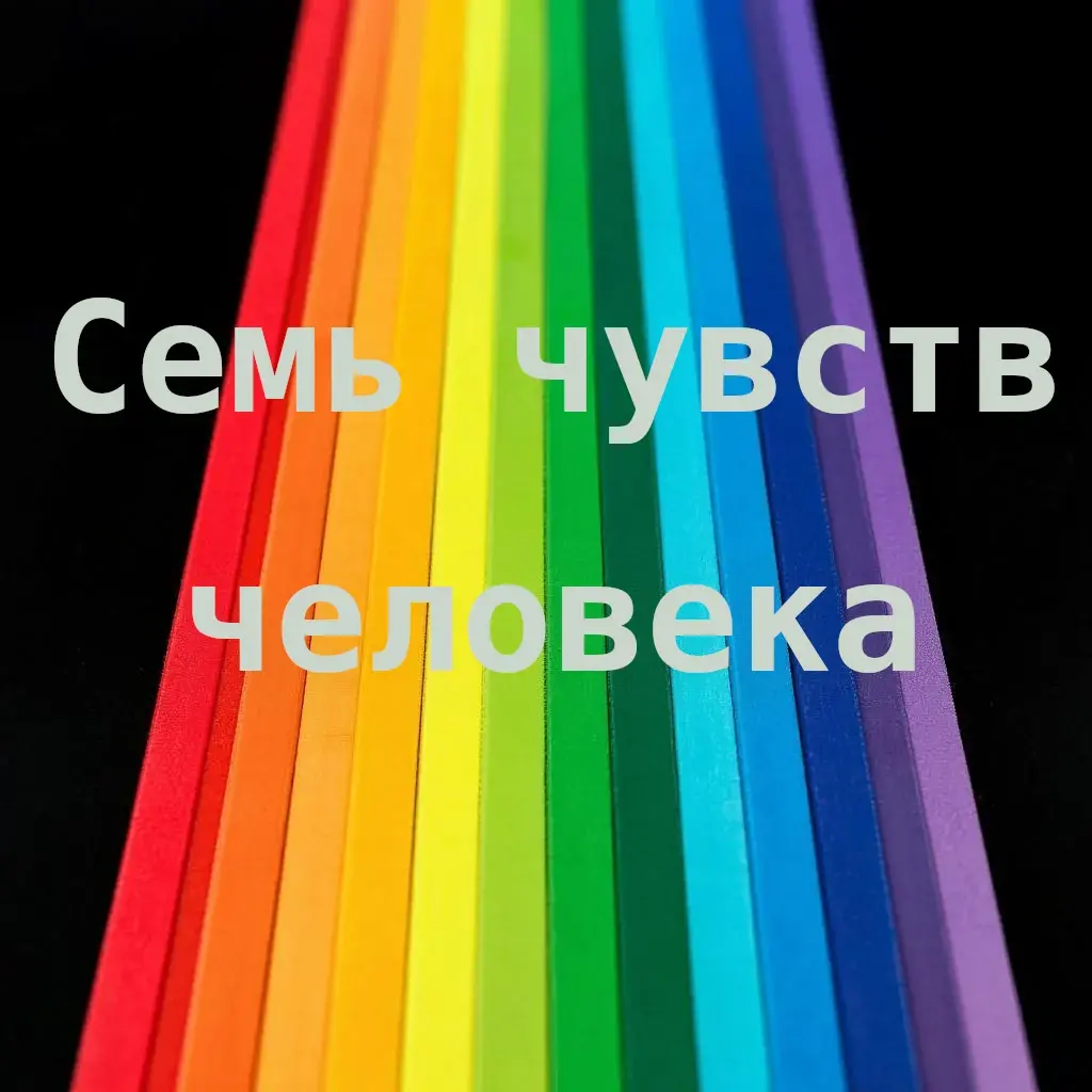 Семь чувств человека - концепция Андрея Булатова