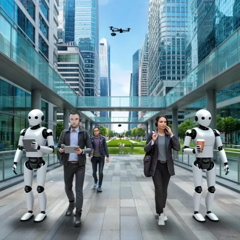 Андроиды на службе у человека - концепция Андрея Булатова