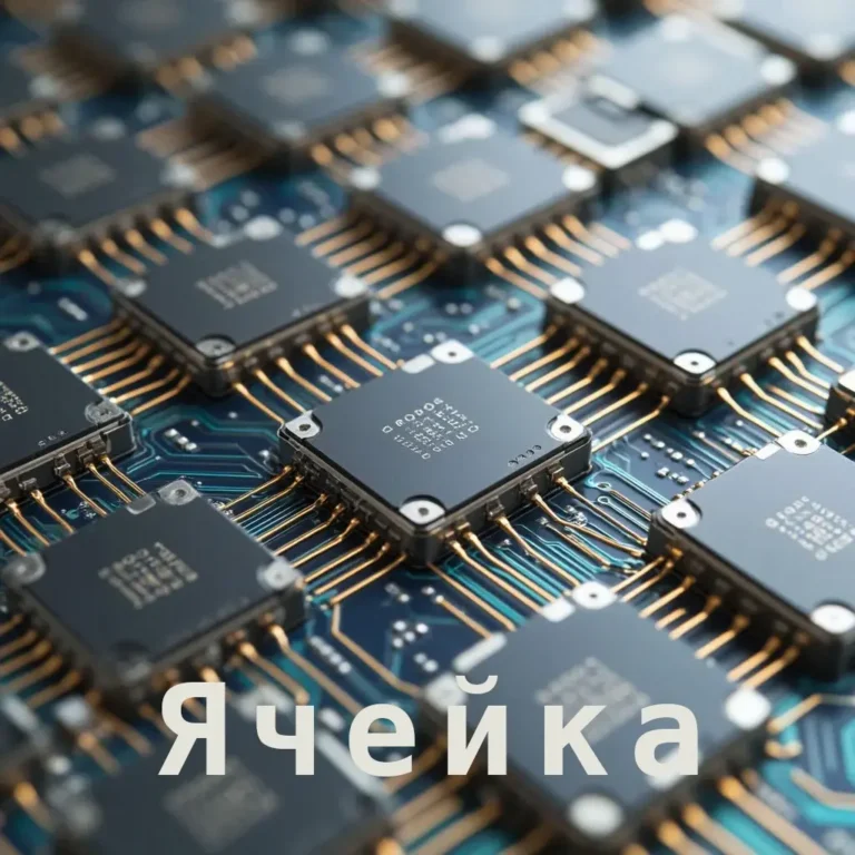 Ячейка: материальные механизмы мышления