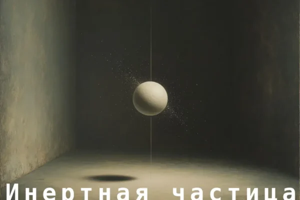 Инертная частица, её движение в прерывном пространстве