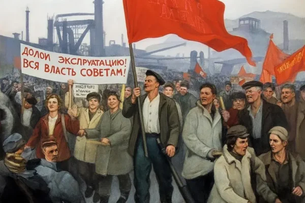 100-летие Октябрьской революции - концепция Андрея Булатова