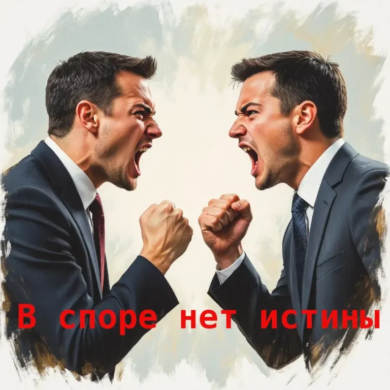 Спор, в споре не рождается истина