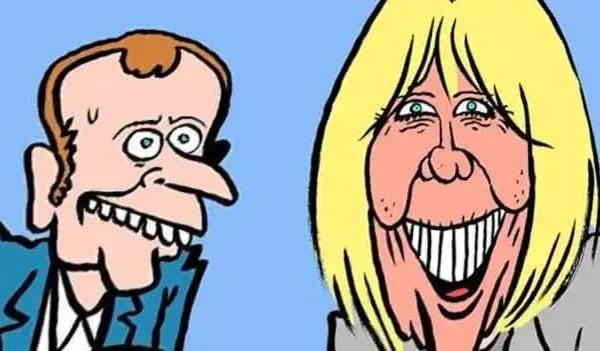 Карикатуры Макрона - концепция Андрея Булатова