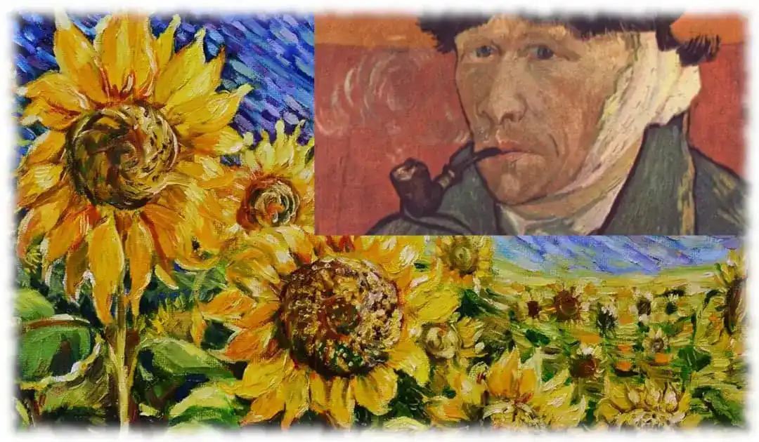 Ван Гог и подсолнухи - концепция Андрея Булатова