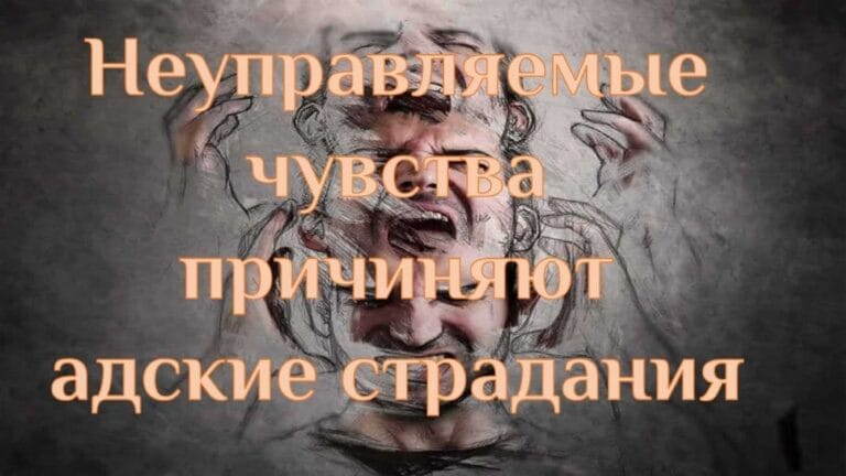 Люди не управляют своими чувствами