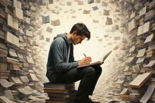 Неграмотный человек - концепция Андрея Булатова