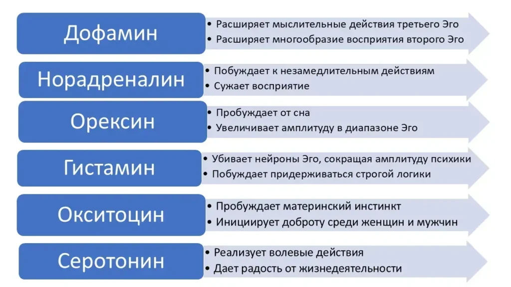Гормоны, необходимые для психики человека