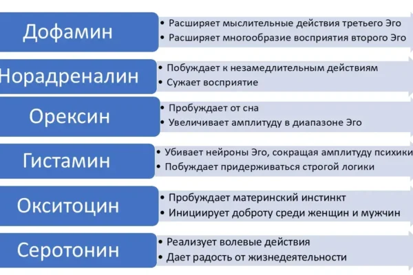 Гормоны, необходимые для психики человека