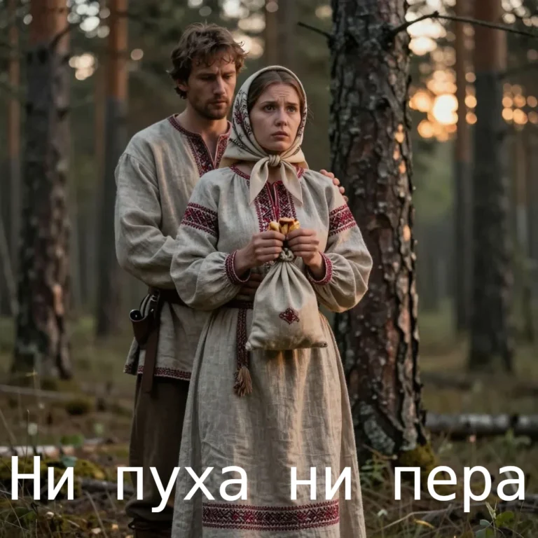 Ни пуха ни пера: так жена провожала мужа на охоту