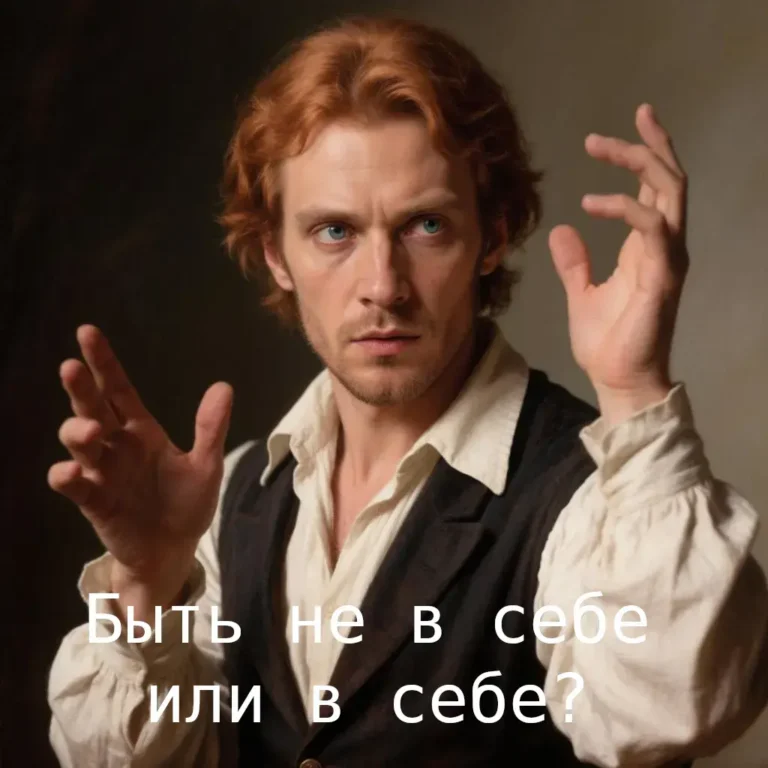 Быть не в себе — иметь честь и быть незаурядной личностью