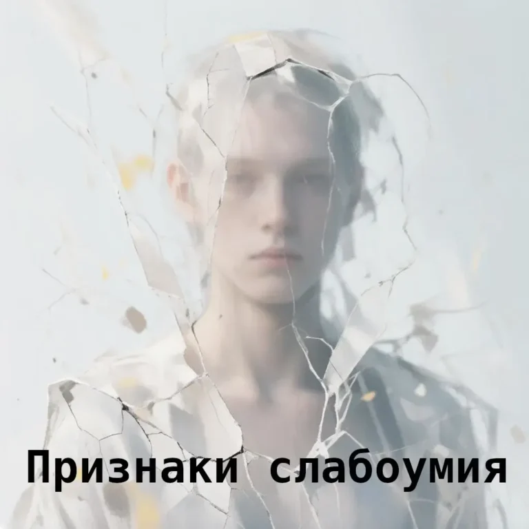 Признаки слабоумия в свете олигофрении и шизофрении