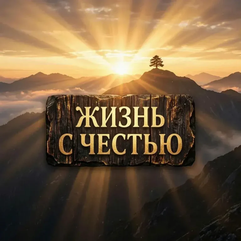 Жить с честью — это стремиться к власти над миром